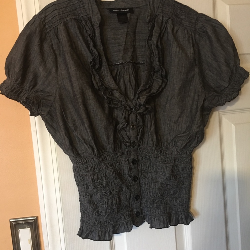 Ashley Stewart top
